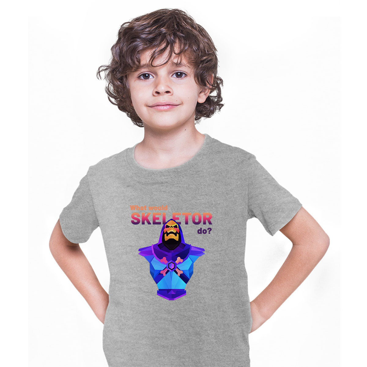 Skeletor He-man Novelty Netflix Movie-Shirt Monsters Action Colorful T-shirt for Kids - Kuzi Tees