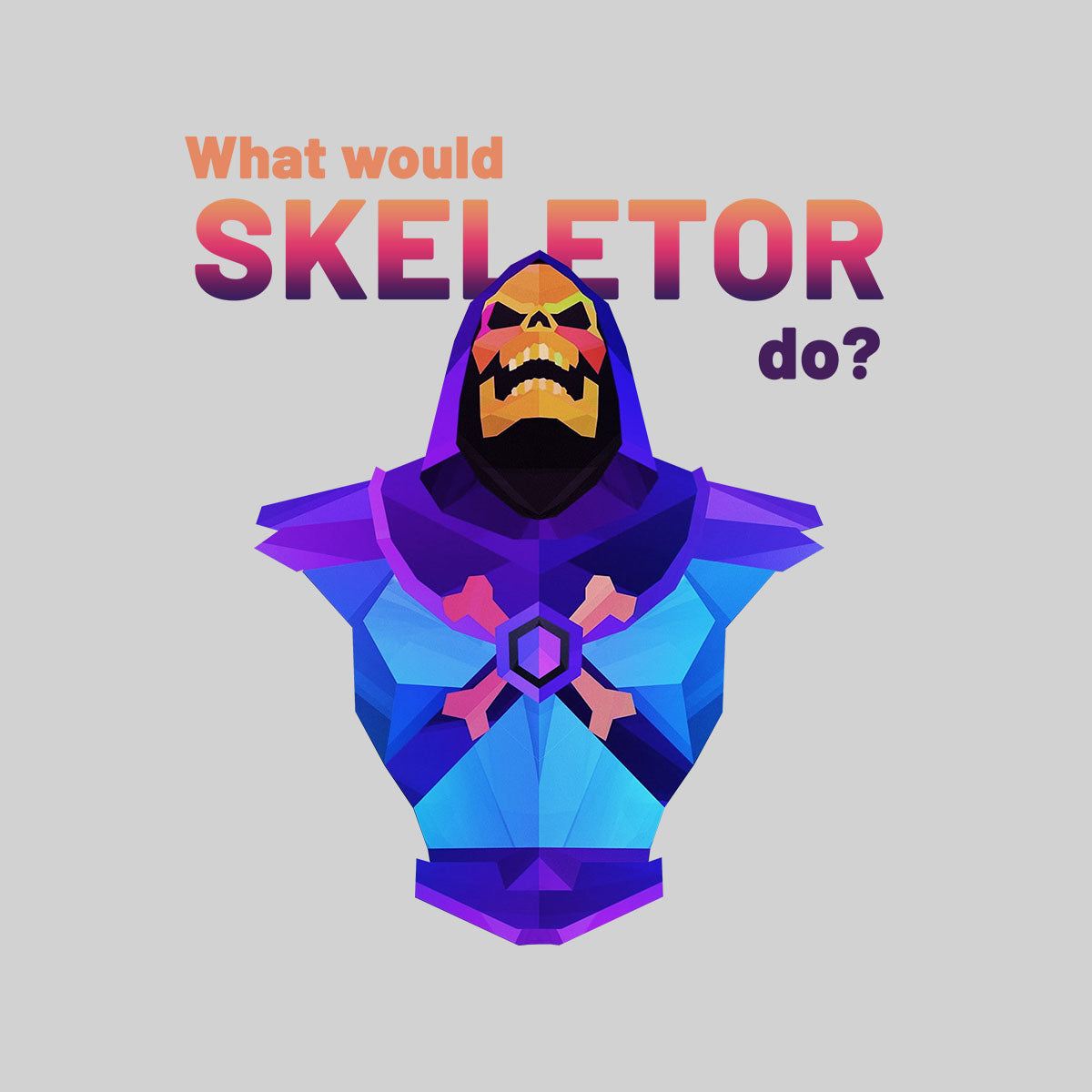 Skeletor He-man Novelty Netflix Movie-Shirt Monsters Action Typography Unisex T-shirt - Kuzi Tees