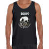 Skull Hellish Bones Soul Eater Heavy Metal Biker Style Unisex Tank Top - Kuzi Tees