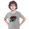 Skull Rockstar T-Shirt Gothic Dark Funny Novelty Metal Kid's Tee - Kuzi Tees
