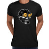 Skull T-Shirt Gothic Skeleton Funny Novelty Happy face Men's Unisex T-shirt - Kuzi Tees