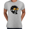 Skull T-Shirt Gothic Skeleton Funny Novelty Happy face Men's Unisex T-shirt - Kuzi Tees