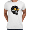 Skull T-Shirt Gothic Skeleton Funny Novelty Happy face Men's Unisex T-shirt - Kuzi Tees