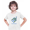 Glory Ukraine Kids T-shirt Slava Ukraini Peace No War - Kuzi Tees