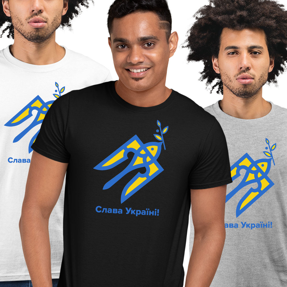 Slava Ukraini Glory Ukraine T-shirt Peace Ukraine War conflict - Kuzi Tees