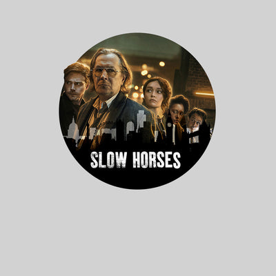 Slow Horses movie TV series T-shirt UK spy Thriller Mens Printed BBC Adult T-shirt - Kuzi Tees