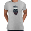 Soul Eater Skull with Roses Harley Dark Occult Unisex T-shirt - Kuzi Tees