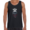 Soul Eater Skull with Roses Harley Dark Occult Unisex Tank Top - Kuzi Tees