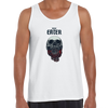 Soul Eater Skull with Roses Harley Dark Occult Unisex Tank Top - Kuzi Tees