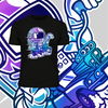 Space Astronaut Racer Amazing Retro Vintage Crew Neck T-shirt & Tank Top - Kuzi Tees