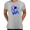 Space Astronaut Racer Amazing Retro Vintage Crew Neck T-shirt & Tank Top - Kuzi Tees