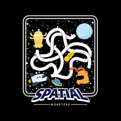 Space Retro Spatial Monster Game Shooter Unisex Black Tank Top - Kuzi Tees