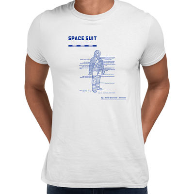 Unisex Apollo 11 Movie 50 Years Anniversary NASA Space Suite T-shirt - Kuzi Tees
