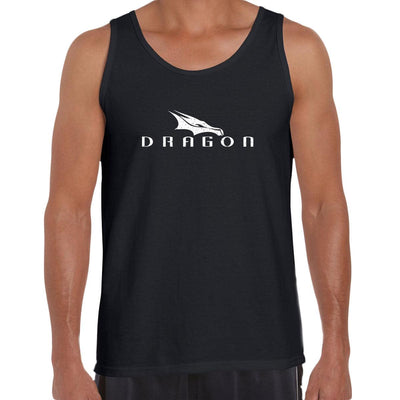 Dragon SpaceX Logo Elon Musk Tesla Space Tech Technology Adult Tank Top - Kuzi Tees