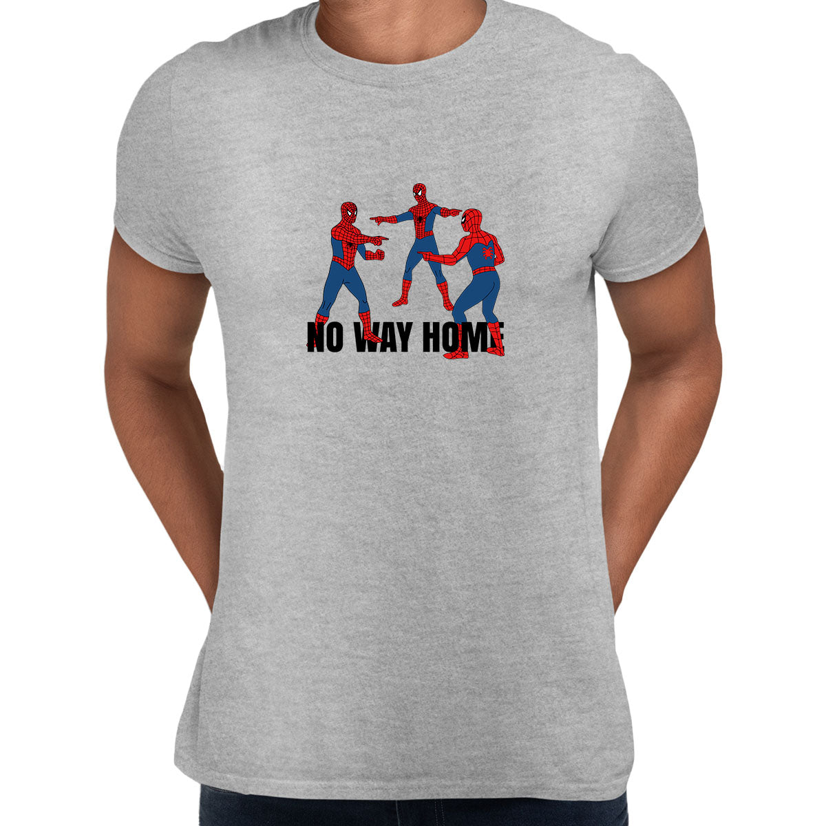 Marvel Comics Spider-Man Pointing Meme Funny Spider-Meme T-Shirt - Kuzi Tees