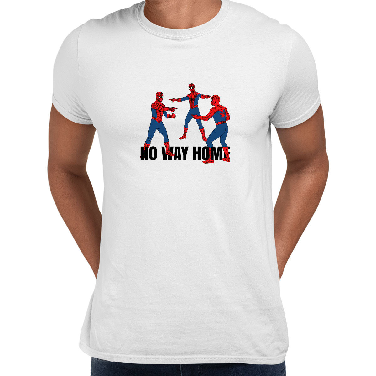 Marvel Comics Spider-Man Pointing Meme Funny Spider-Meme T-Shirt - Kuzi Tees