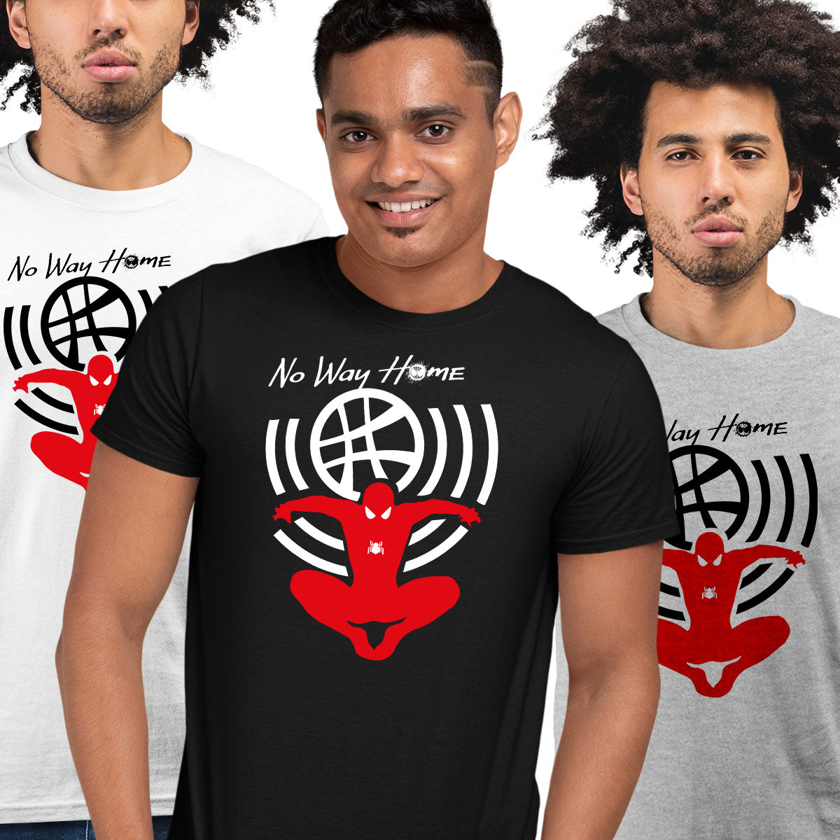 Spiderman Superhero No Way Home Peter Parker T-shirt - Kuzi Tees