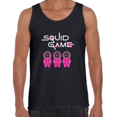Squid Game Symbols Inspired Puzzle Logo Netflix's newest drama Unisex Tank Top - Kuzi Tees