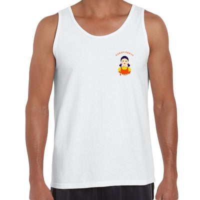 The Doll - Squid Game Red light Green light Adults Unisex Tank Top - Kuzi Tees