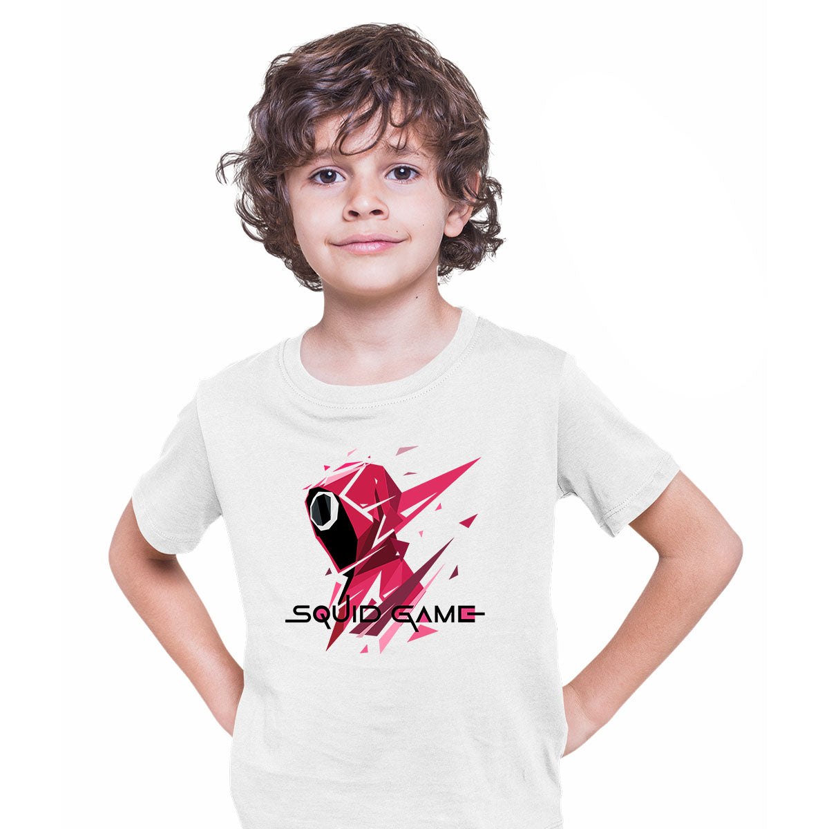 New Squid Game Symbols Inspired Puzzle Logo Netflix's Newest TV Drama T-shirt for Kids - Kuzi Tees