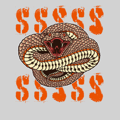 Snake SSSS Funny Animal Lover Gifts Conversation Starter Tee Unisex T-shirt - Kuzi Tees