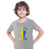 I Stand With Ukraine Kids T-Shirt Ukrainian Support Ukraine - Kuzi Tees