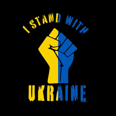 I Stand With UA T-Shirt Ukrainian Support - Kuzi Tees