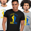 I Stand With UA T-Shirt Ukrainian Support - Kuzi Tees