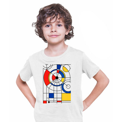 Steampunk Mechanic Art Tee Typography T-shirt for Kids - Kuzi Tees