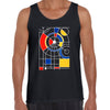 Steampunk Mechanic Art Tee Typography Unisex Tank Top - Kuzi Tees