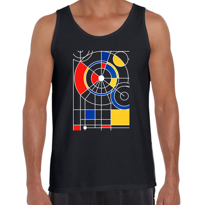 Steampunk Mechanic Art Tee Typography Unisex Tank Top - Kuzi Tees