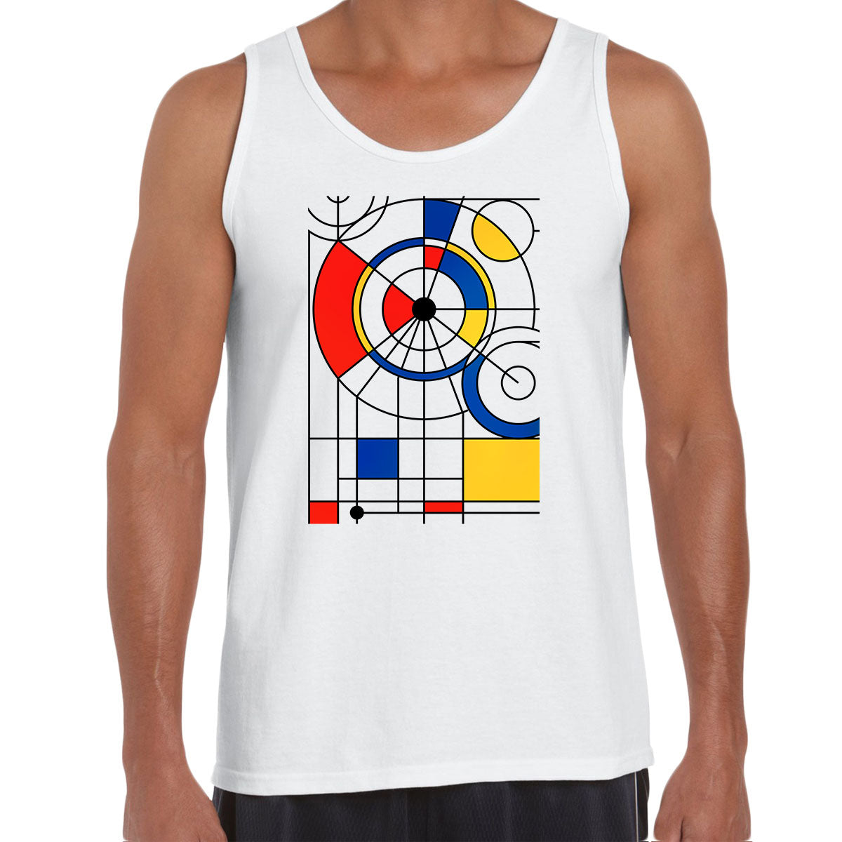 Steampunk Mechanic Art Tee Typography Unisex Tank Top - Kuzi Tees