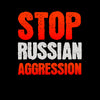 Stop Russian Aggression T-shirt, Quote Anti Russia Putin Ukraine War conflict - Kuzi Tees