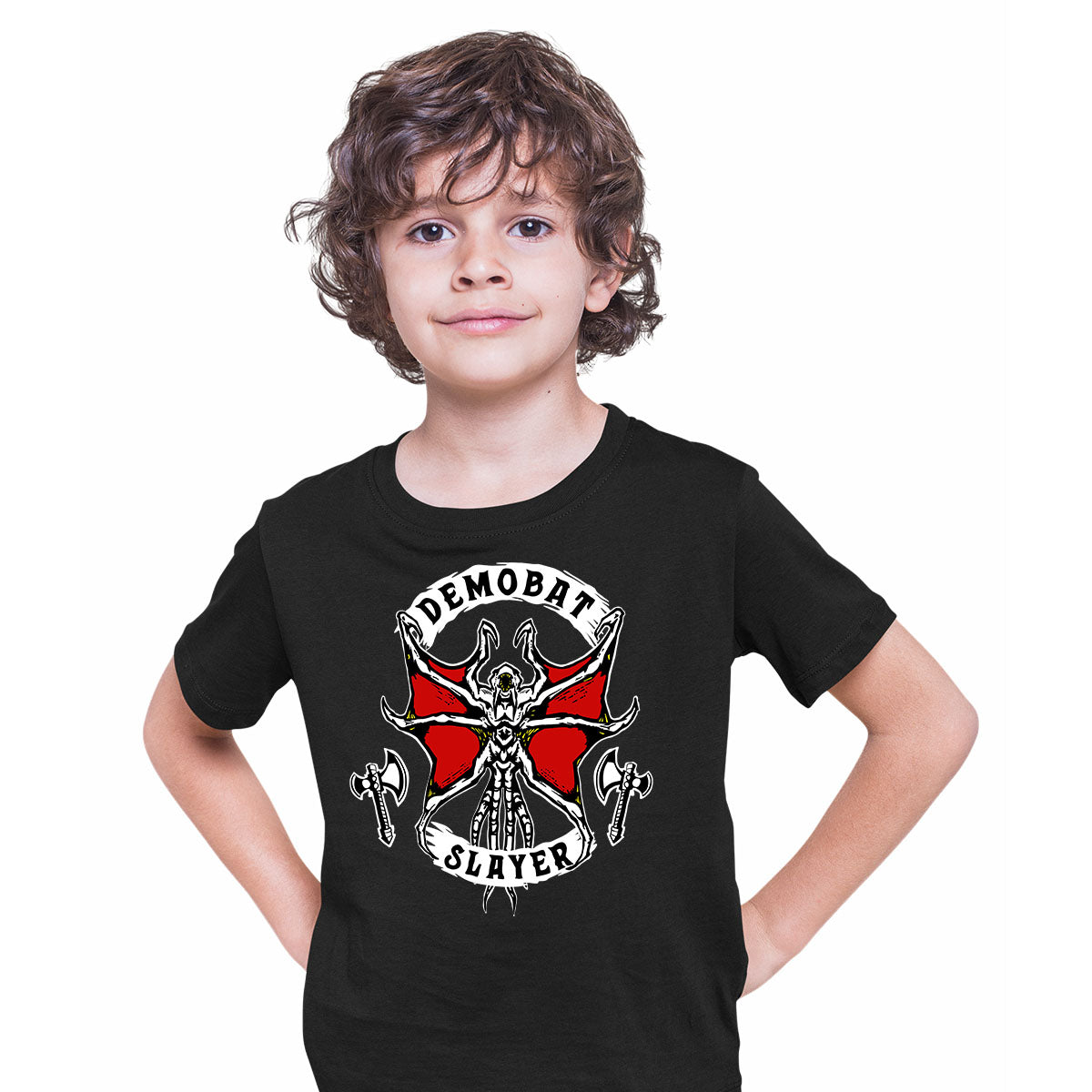 Stranger Things Demobat slayer t-Shirt TV series Movie Kids T-Shirt - Kuzi Tees