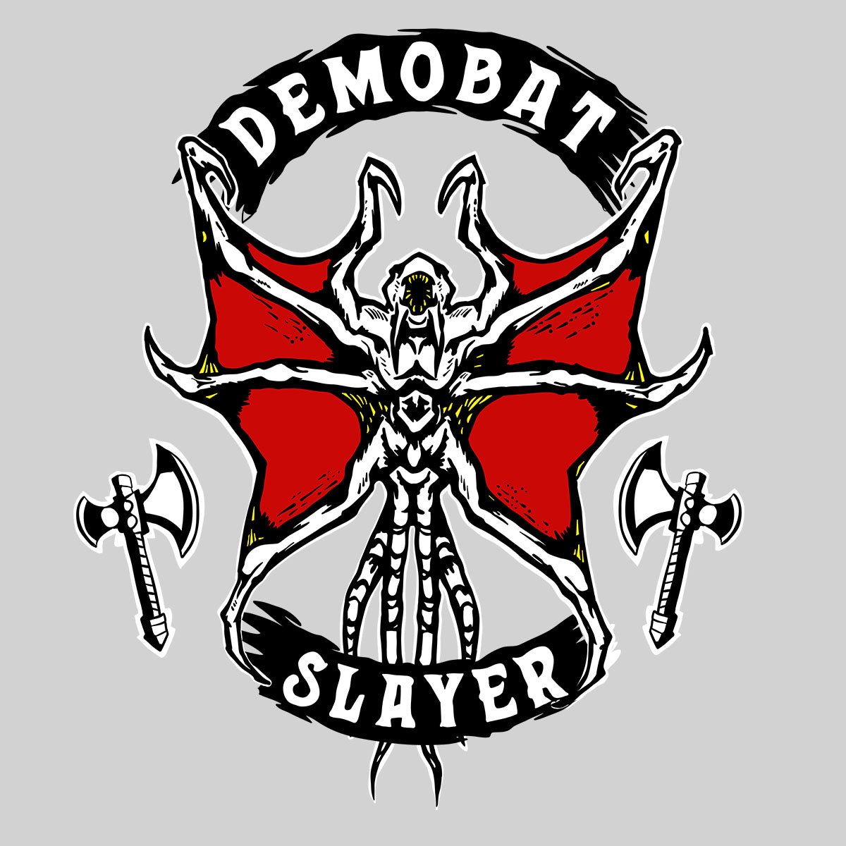 Stranger Things Demobat slayer t-Shirt TV series Movie Unisex Tee - Kuzi Tees