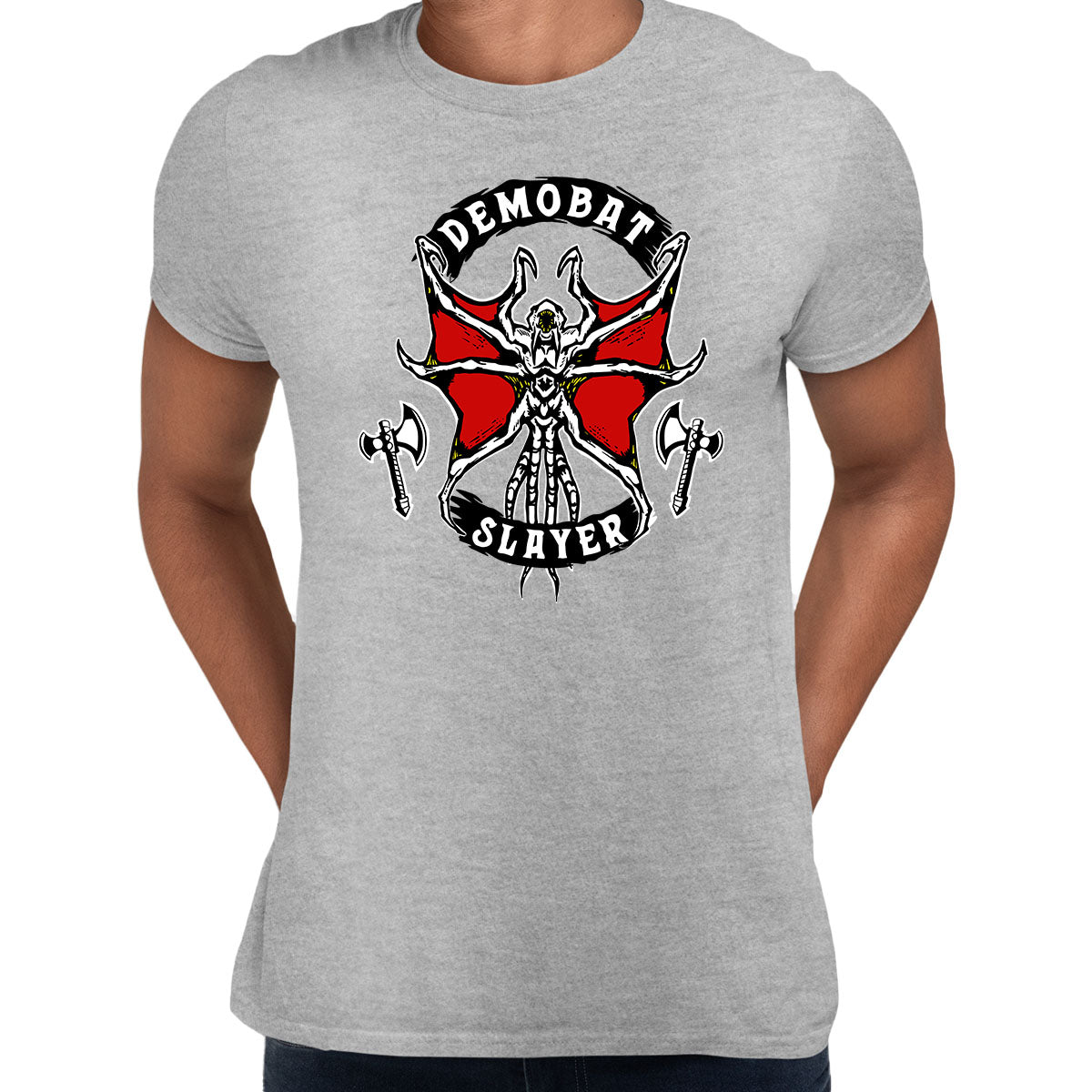 Stranger Things Demobat slayer t-Shirt TV series Movie Unisex Tee - Kuzi Tees