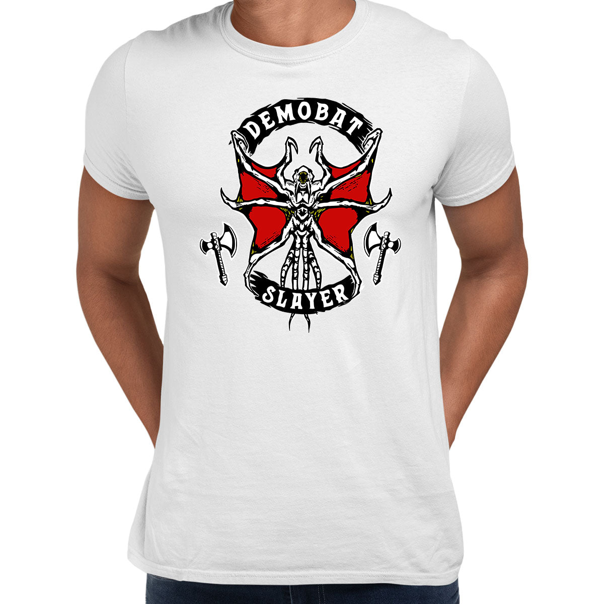 Stranger Things Demobat slayer t-Shirt TV series Movie Unisex Tee - Kuzi Tees