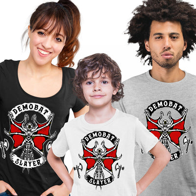 Stranger Things Demobat slayer t-Shirt TV series Movie Unisex Tee - Kuzi Tees