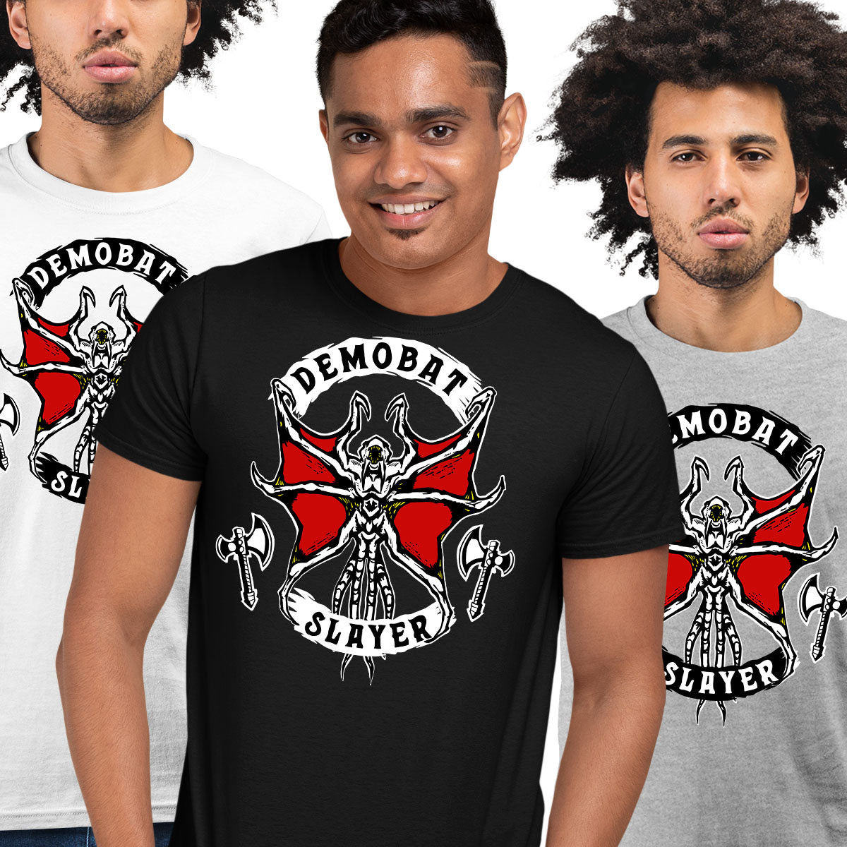 Stranger Things Demobat slayer t-Shirt TV series Movie Unisex Tee - Kuzi Tees