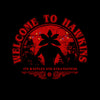 Stranger things Welcome to Hawkins TV t-Shirt Movie Unisex Tee - Kuzi Tees