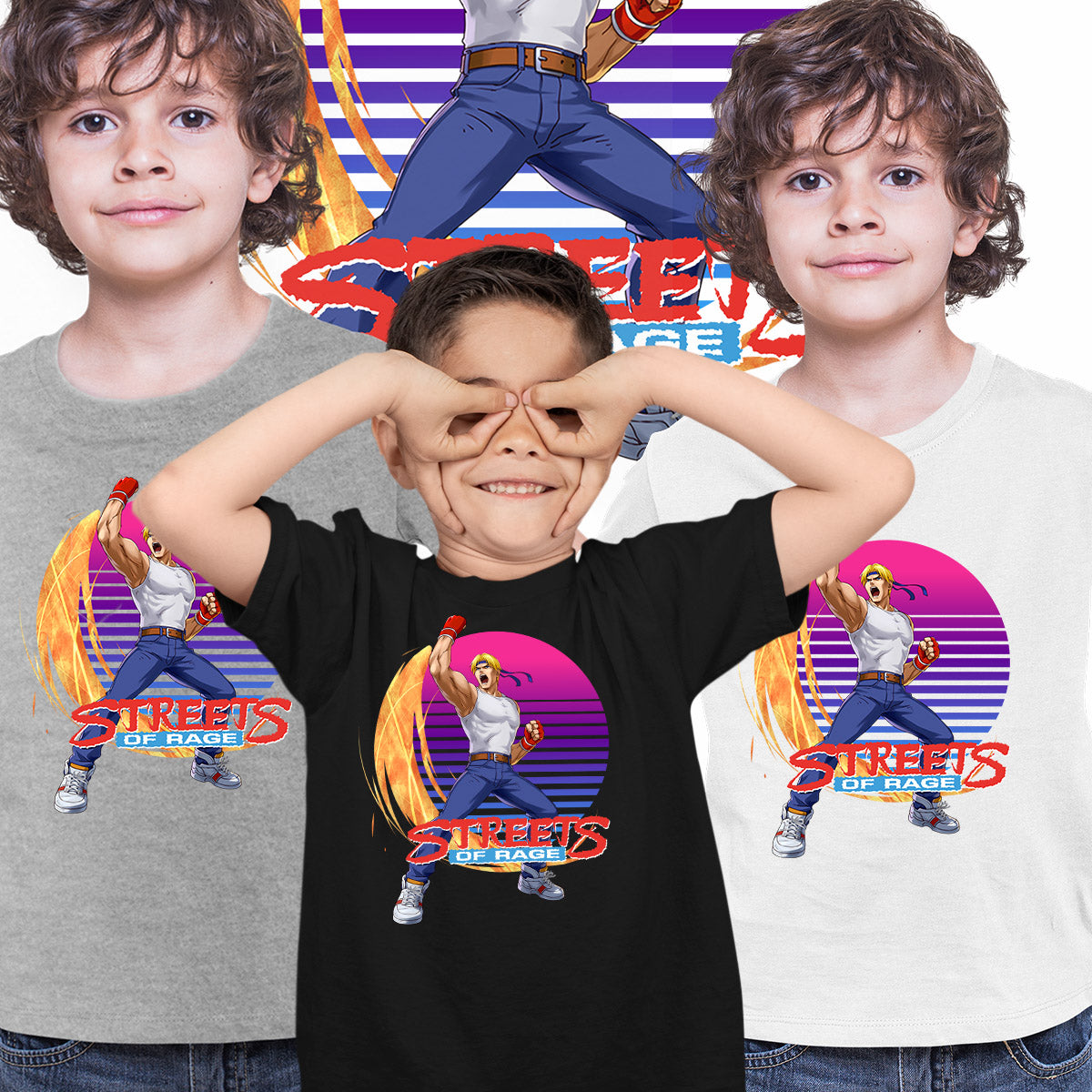 Streets of Rage Axel Stone Kids T-shirt
