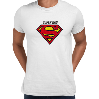 Super Dad Retro Superman DC Comix Action Hero Unisex T-shirt - Kuzi Tees