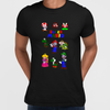 Super Mario Bros Gaming Characters Nintendo SNES Adult T Shirt - Kuzi Tees