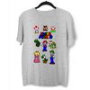 Super Mario Bros Gaming Characters Nintendo SNES Adult T Shirt - Kuzi Tees