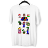 Super Mario Bros Gaming Characters Nintendo SNES Adult T Shirt - Kuzi Tees