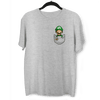Cute Mario Bros Luigi in the pocket Tee Nintendo SNES for All retro Minds - Kuzi Tees
