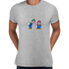 Luigi & Mario Super Mario Mens Retro Unisex T-Shirts OLD SKOOL Fast Delivery - Kuzi Tees