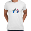 Luigi & Mario Super Mario Mens Retro Unisex T-Shirts OLD SKOOL Fast Delivery - Kuzi Tees