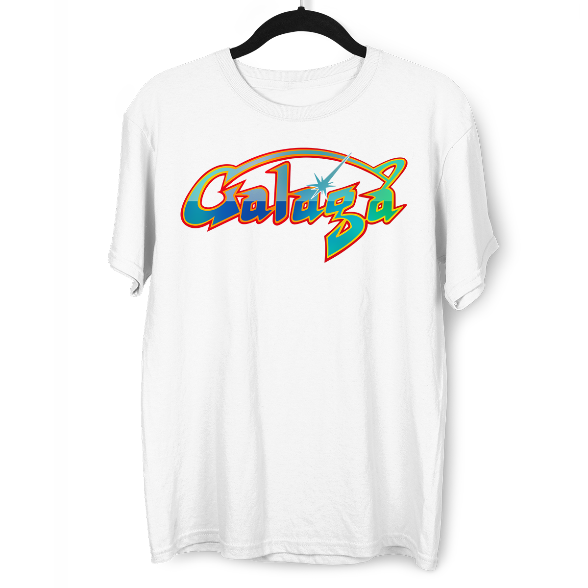 Super Mario Retro Gaming Galaga T-shirt for Old Fashion Retro Minds - Kuzi Tees