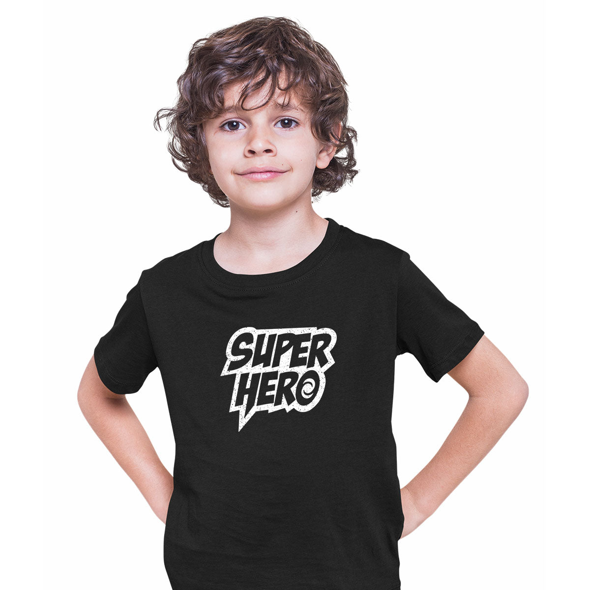 Super-Hero Funny T-Shirt Novelty Joke Tee Rude Gift Him Dad Birthday Slogan T-shirt for Kids - Kuzi Tees